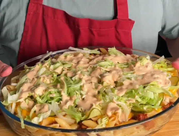 Näin valmistat Big Mac -pastaa: niin hyvää, helppoa ja herkullista Näin valmistat Big Mac -pastaa: niin hyvää, helppoa ja herkullista