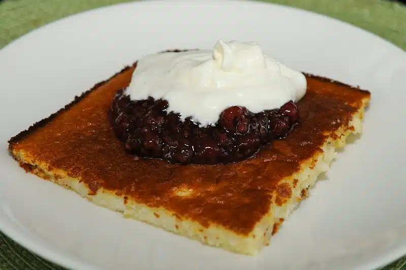 Lisäsin pannukakkutaikinaan tätä juustoa – lopputuloksena syntyy terveellinen välipala