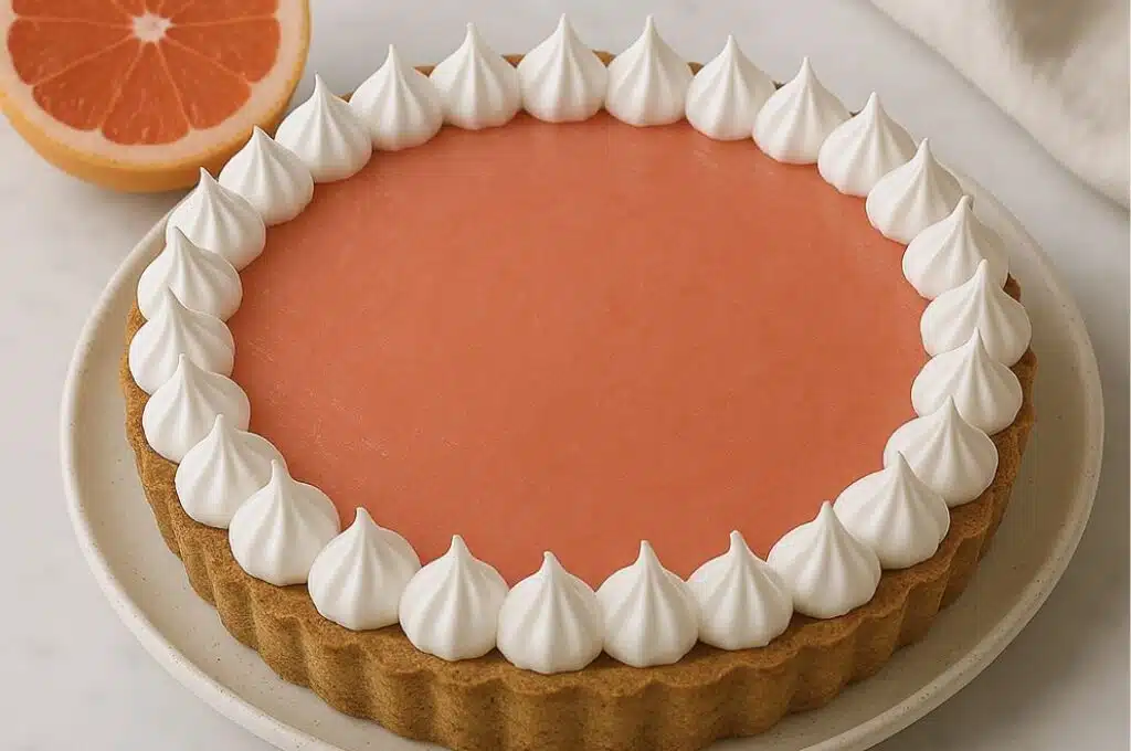 Raikkaan kirpeä greippimarenkitorttu – täydellinen yhdistelmä makeaa ja hapanta