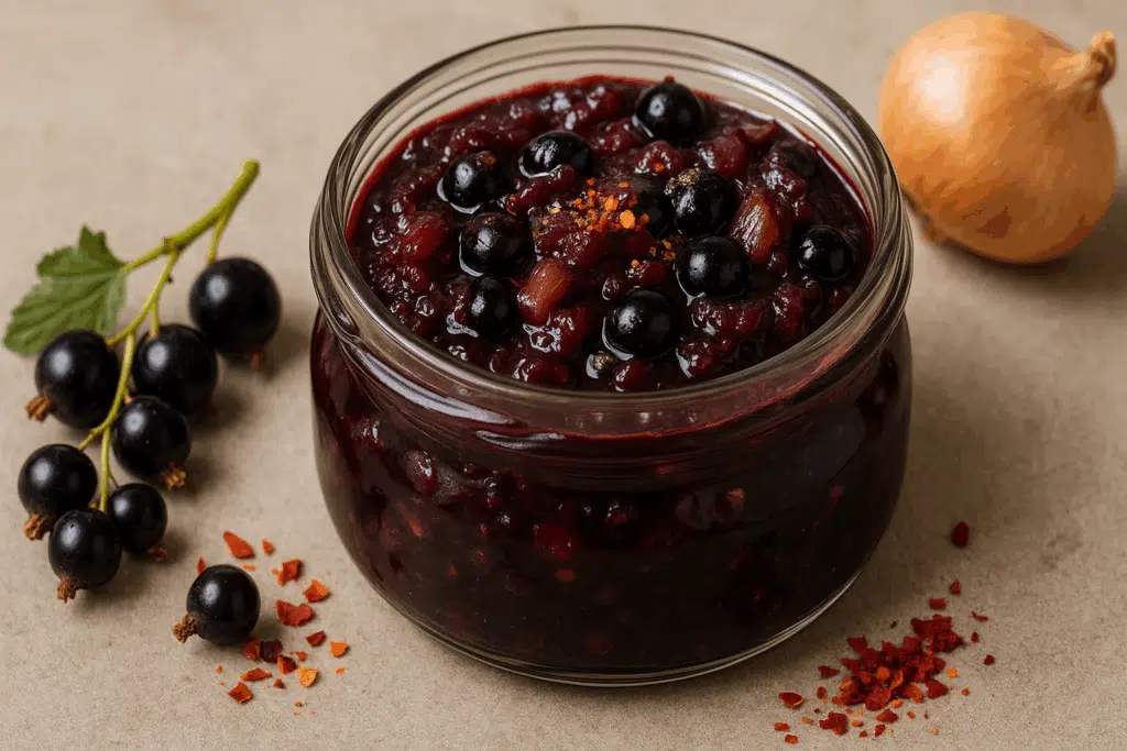 Mustaherukka taipuu ihanaksi lisukkeeksi – koko purkki menee hetkessä parempiin suihin