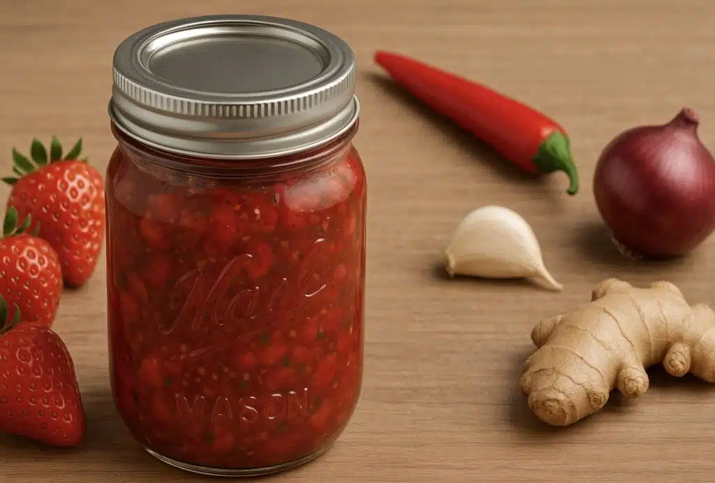 Unohda hillot – tämä mansikoista valmistettu lisuke viedään käsistä Unohda hillot – tämä mansikoista valmistettu lisuke viedään käsistä