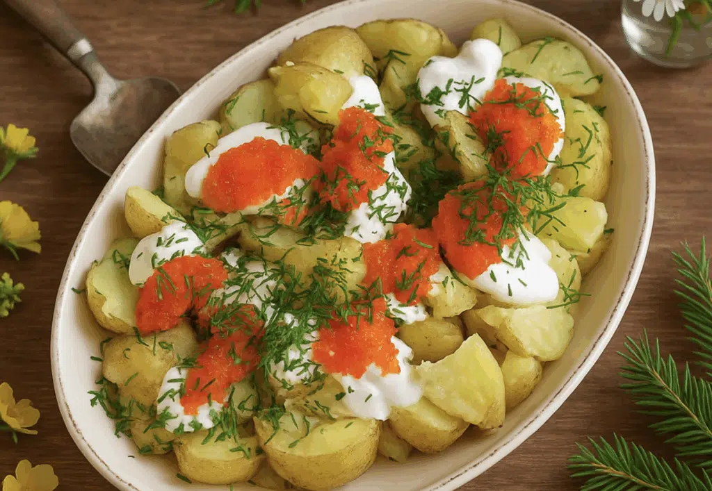 Kokeile Outin varhaisperunasalaattia: ”Vieraat huokailevat ihastuksesta”