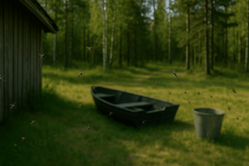 Tämä moka voi moninkertaistaa hyttysten määrän mökkipihassa - vältä näin Tämä moka voi moninkertaistaa hyttysten määrän mökkipihassa – vältä näin