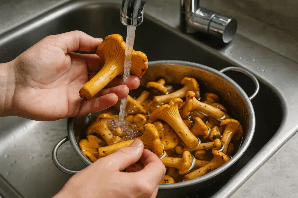 Isäni nauroi tavalle, jolla puhdistan kantarelleja – nykyään teen samalla tavalla kuin hän