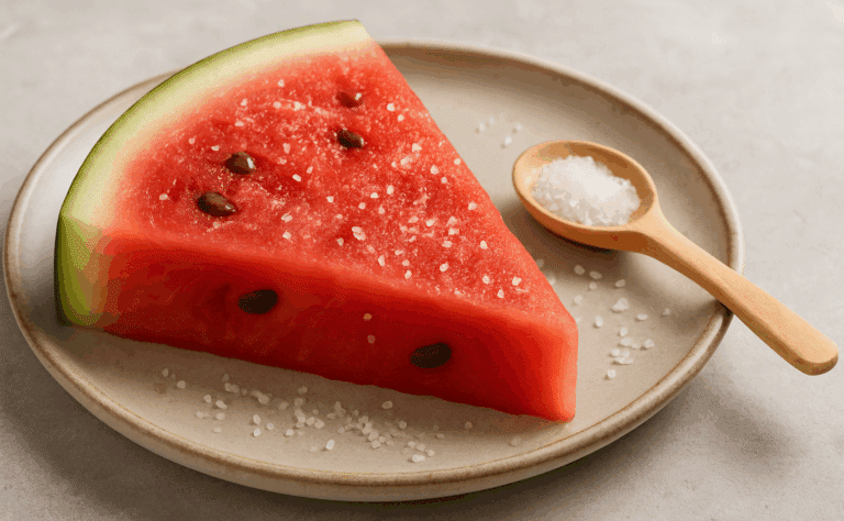 2 syytä, miksi vesimelonin päälle kannattaa lisätä hyppysellinen suolaa