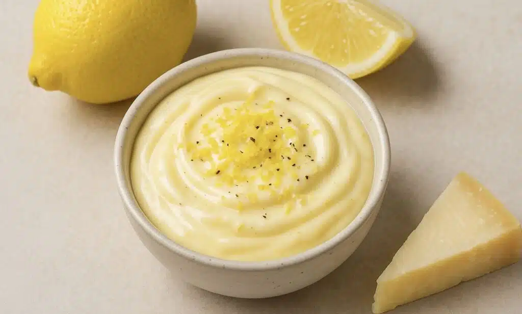 Muuta valmismajoneesin herkulliseksi dipiksi - tarvitset vain sitruunan ja parmesaania Muuta valmismajoneesin herkulliseksi dipiksi – tarvitset vain sitruunan ja parmesaania