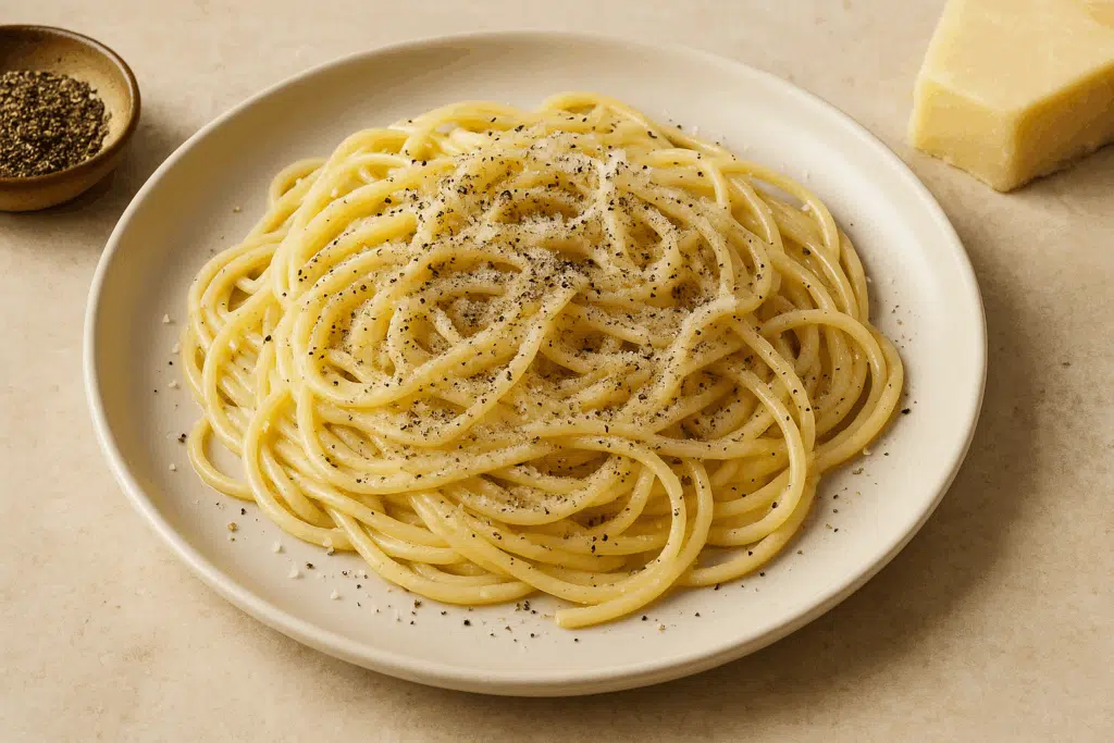 3 raaka-aineesta syntyy uskomattoman hyvä pastaruoka – italialainen klassikko