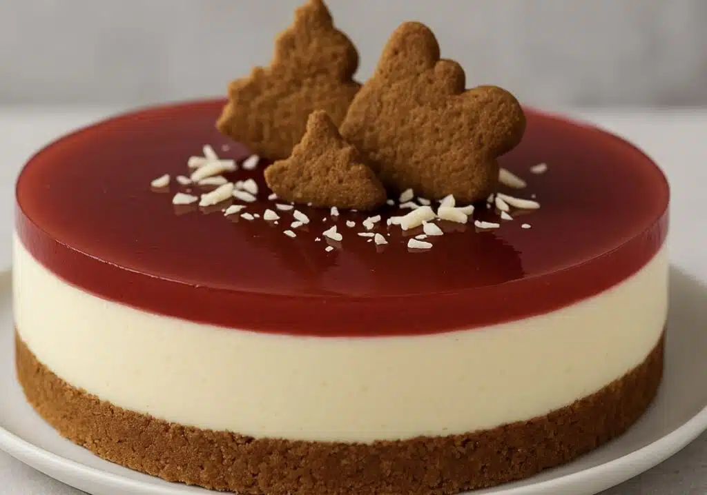 Glögijuustokakku ilman uunia – täyte ja pohja tekevät tästä vastustamattoman