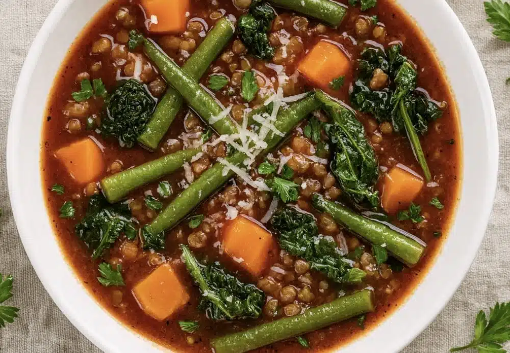 Vappu Pimiän luottoresepti: ”Tämä keitto on yksi arjen parhaista pelastajista”