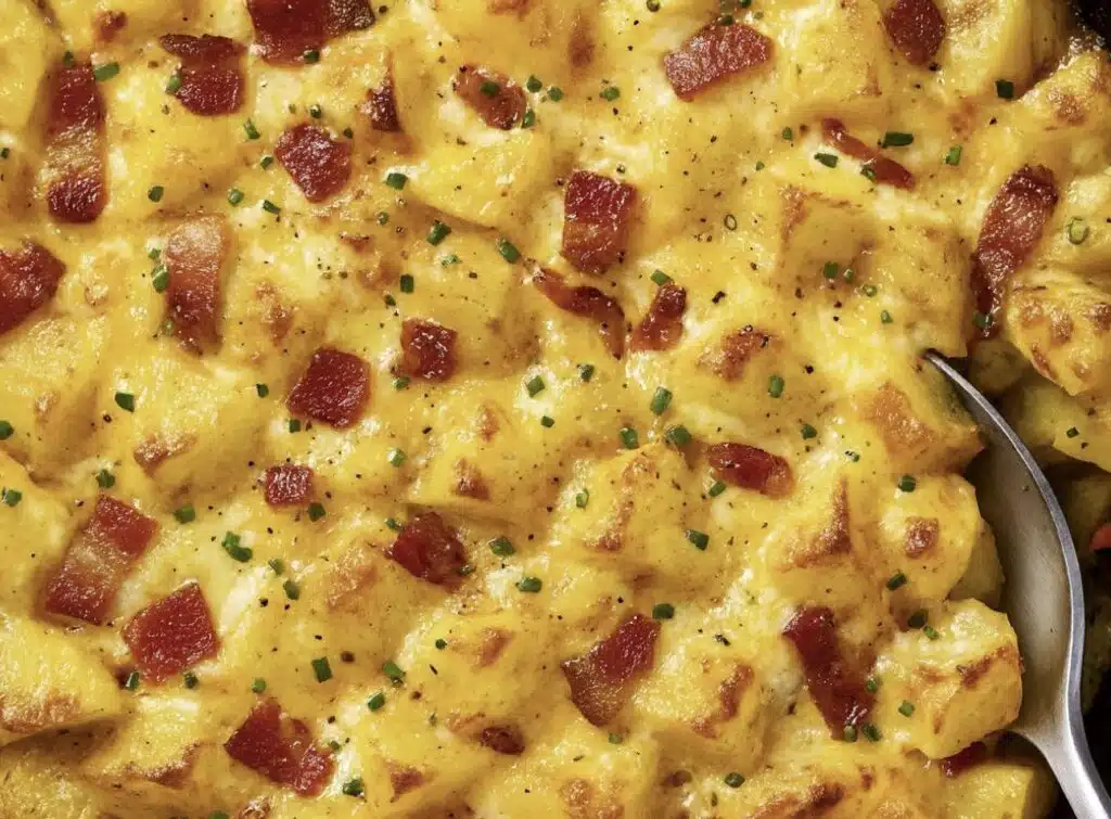 Yksi lusikallinen ei riitä – tämä simppeli perunavuoka on todella koukuttava