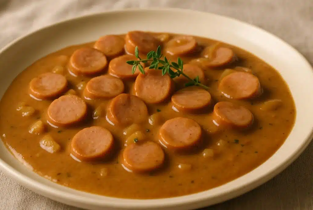 Lisäsin nakkikastikkeeseen tätä maustetta – lasteni ehdoton suosikkiruoka