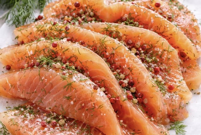 Graavilohesta tuli herkullista, kun vaihdoin mustapippurin tähän