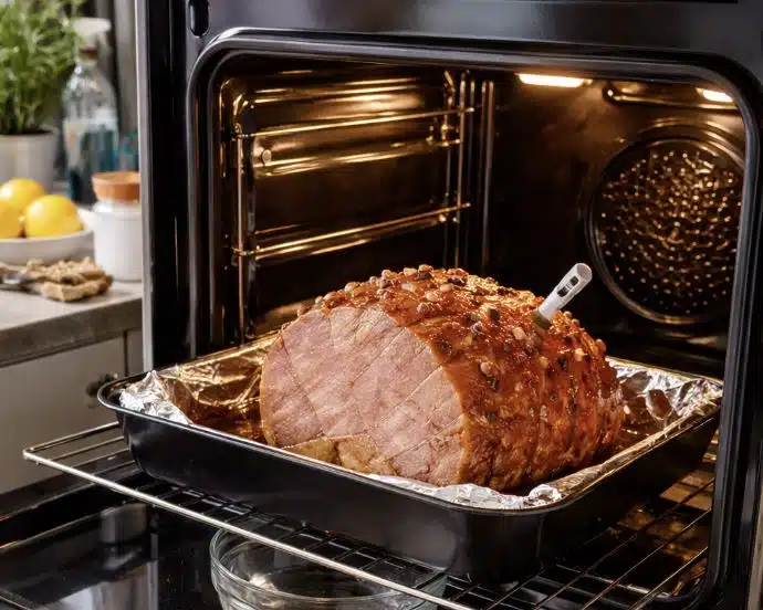 Muistathan tehdä tämän uunille ennen kuin aloitat kinkun paistamisen