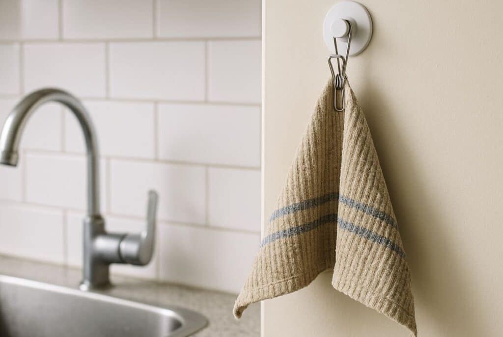 Monen suosima tiskirätin säilytyspaikka on kaikista pahin - täydellinen alusta bakteereille Monen suosima tiskirätin säilytyspaikka on kaikista pahin – täydellinen alusta bakteereille