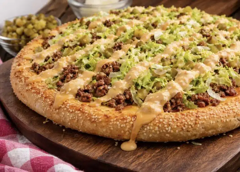 Big Mac -pizza on täällä – ja se on parempaa kuin hampurilainen