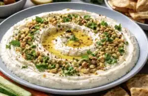 Älyttömän hyvä feta-jogurttidippi – valmis 5 minuutissa Älyttömän hyvä feta-jogurttidippi – valmis 5 minuutissa