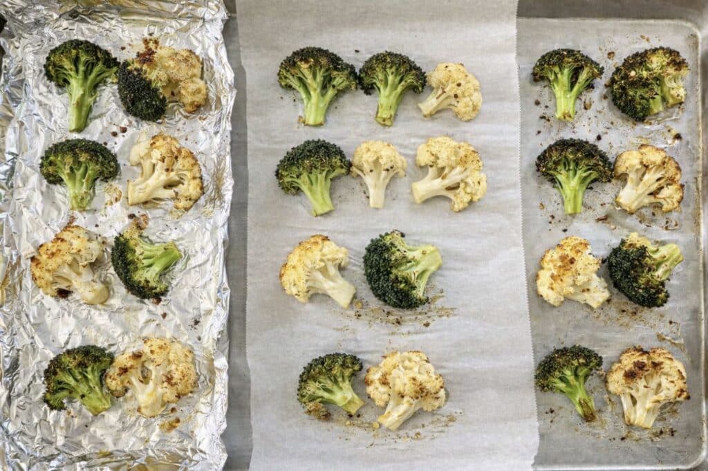 Vihannekset kannattaa paahtaa suoraan pellin päällä