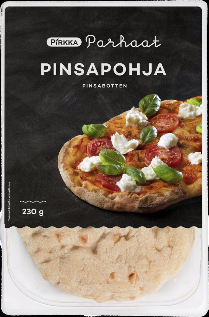 Korvasin pizzan tällä herkulla - näin valmistat pinsan kotona Pirkan valmis pinsapohja.