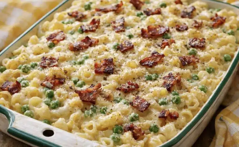 Kermainen uunicarbonara - lapseni eivät enää halua makaronilaatikkoa Kermainen uunicarbonara – lapseni eivät enää halua makaronilaatikkoa