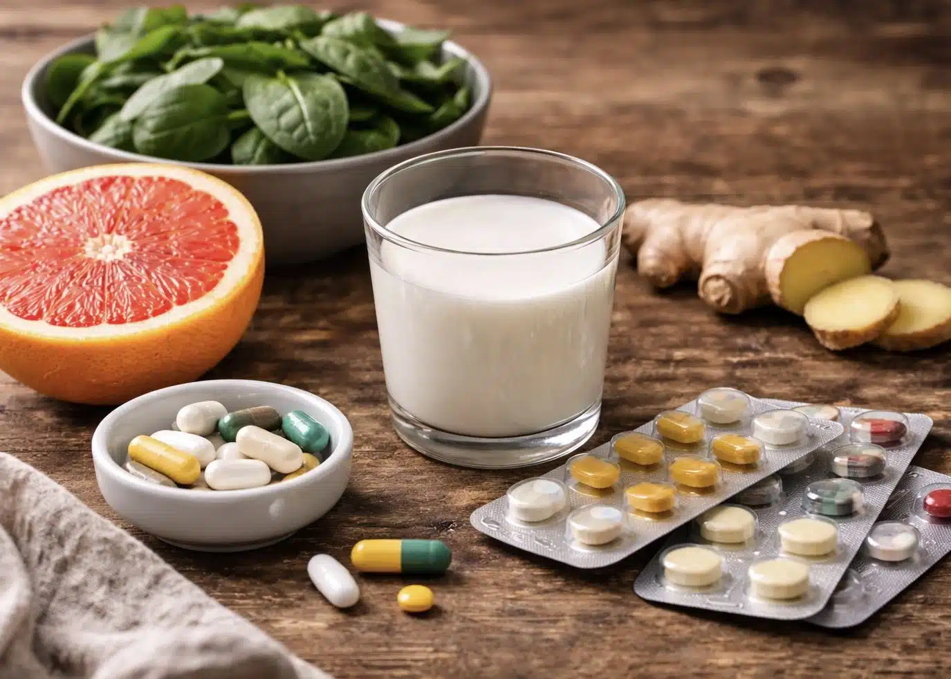 10 tuttua ruokaa, joita ei kannata yhdistää lääkkeiden kanssa