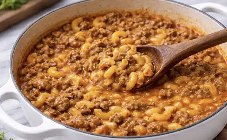 Juustoinen jauheliha-makaronipata korvaa turhat valmisruoat – valmis 30 minuutissa Juustoinen jauheliha-makaronipata korvaa turhat valmisruoat – valmis 30 minuutissa