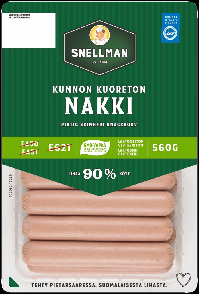Snellman kuoreton nakki