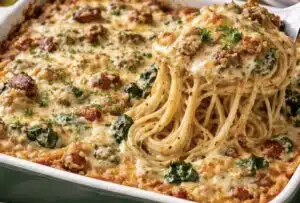 Toscanalainen spagettivuoka – tätä haluaa ottaa aina lisää ja lisää Toscanalainen spagettivuoka – tätä haluaa ottaa aina lisää ja lisää