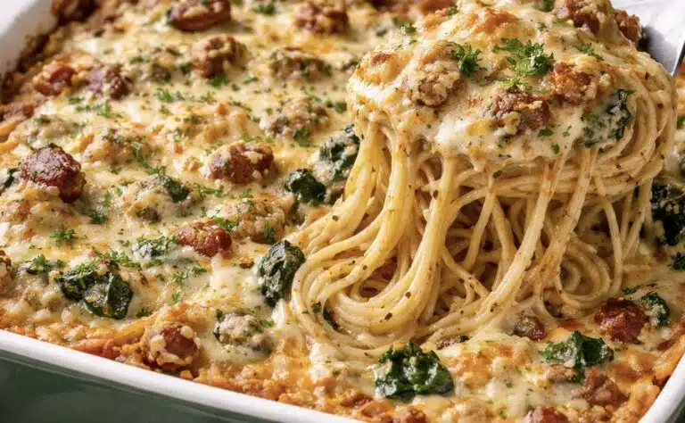 Toscanalainen spagettivuoka – tätä haluaa ottaa aina lisää ja lisää