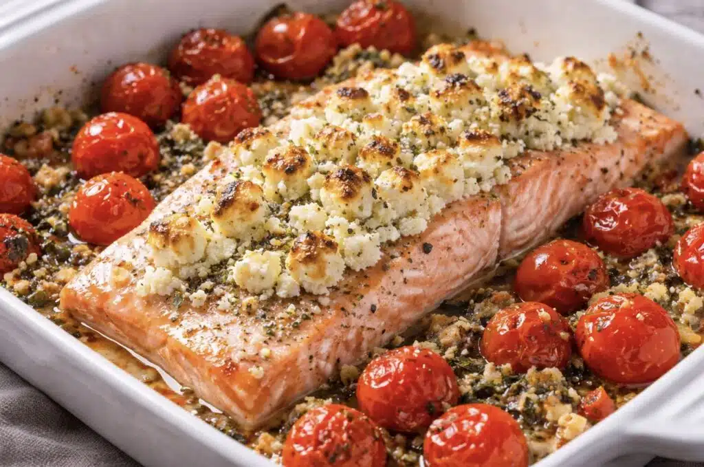 Kun en jaksa kokata, teen tätä: maailman helpoin uunifetalohi