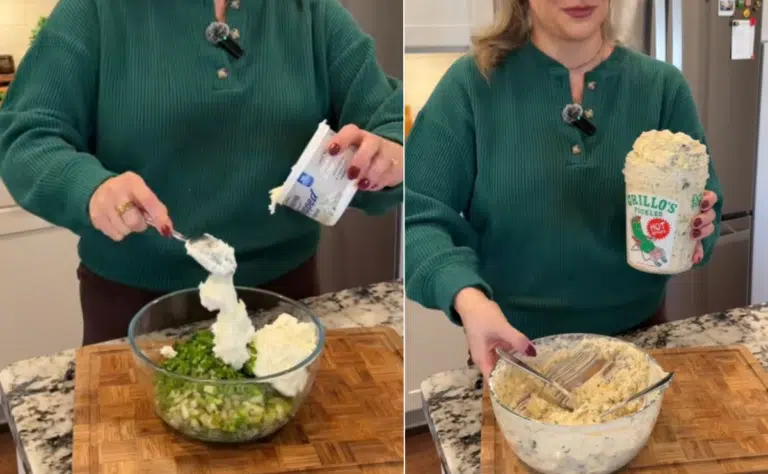 Tämä suolakurkkudippi leviää nyt netissä – valmistuu noin 10 minuutissa