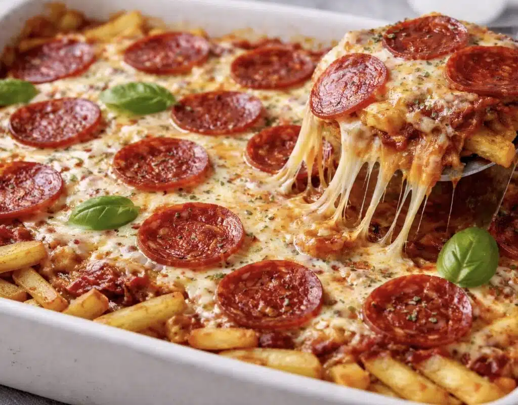 Pizzaa uudella tavalla: perheen ateria kypsyy kätevästi samassa vuoassa Pizzaa uudella tavalla: perheen ateria kypsyy kätevästi samassa vuoassa