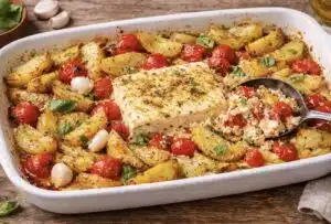 Uunifeta-perunat – tätä parempaa perjantaiherkkua saa hakea