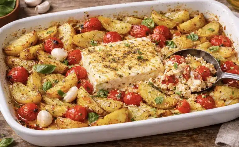 Uunifeta-perunat – tätä parempaa perjantaiherkkua saa hakea