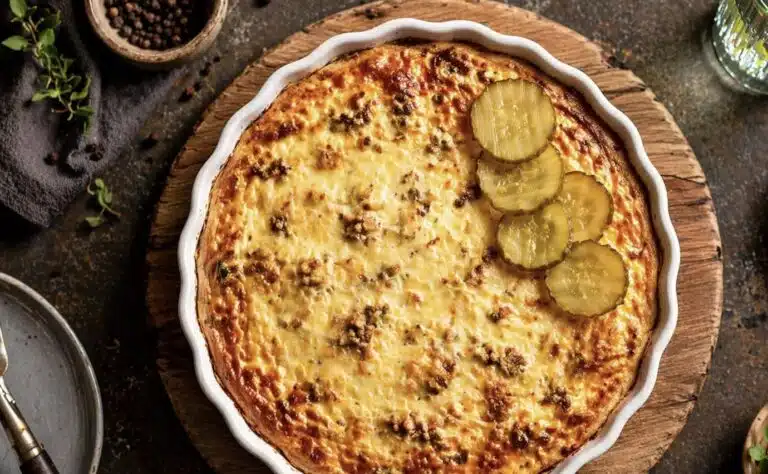 Näin valmistat hampurilaispiirakan: maistuu aivan burgerilta