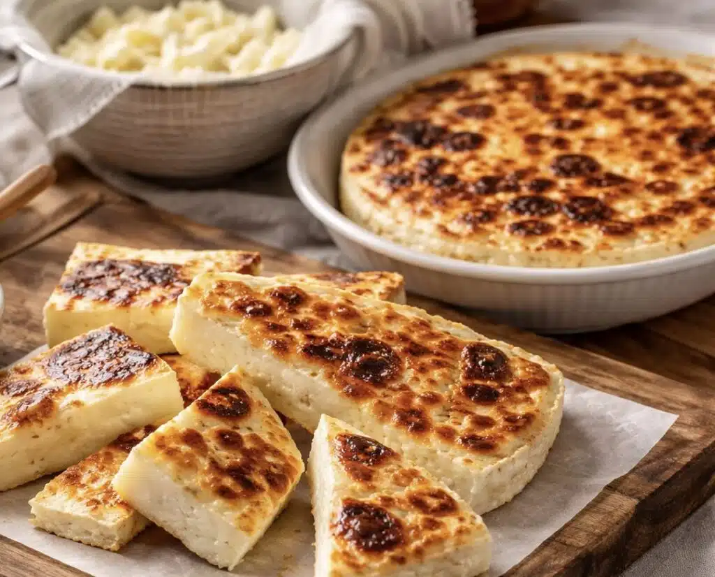 Kolmen raaka-aineen leipäjuusto hurmaa – näin valmistat sen kotona Kolmen raaka-aineen leipäjuusto hurmaa – näin valmistat sen kotona