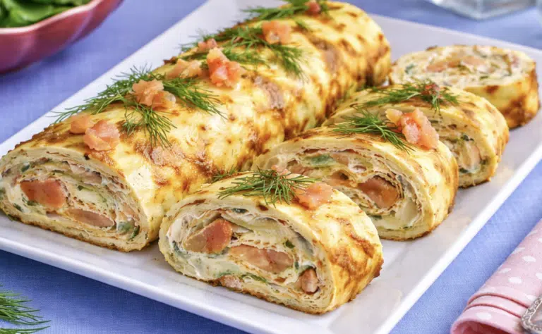 Unohda lohileivät: tämä lohirulla on juhlapöydän uusi hitti