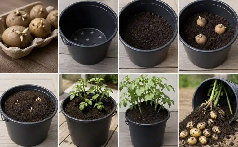 Näin saat nauttia omista perunoista jo alkukesästä: salaisuus piilee ämpärissä