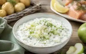 Juhannuspöydän uusi hitti ei ole tzatziki – tämä kastike vie huomion Juhannuspöydän uusi hitti ei ole tzatziki – tämä kastike vie huomion