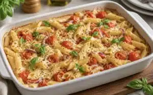 Tätä pasta-ateriaa ei tarvitse edes keittää – uuni hoitaa lähes kaiken Tätä pasta-ateriaa ei tarvitse edes keittää – uuni hoitaa lähes kaiken
