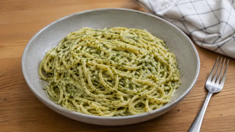 Älä lusikoi pestoa suoraan pastaan – lisää pannulle ensin tilkka tätä